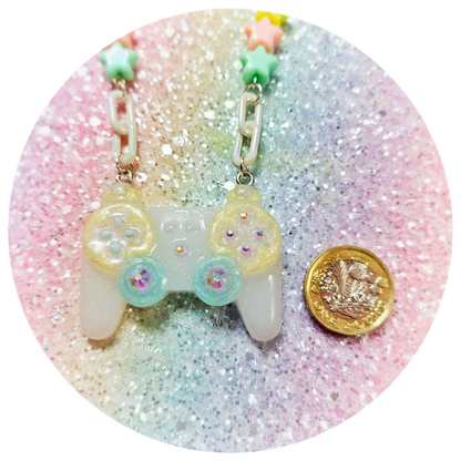 PlayStation Controller Style Necklace