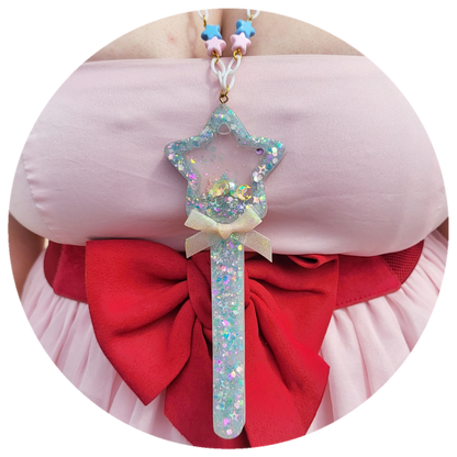 Magic Wand Shaker Necklace