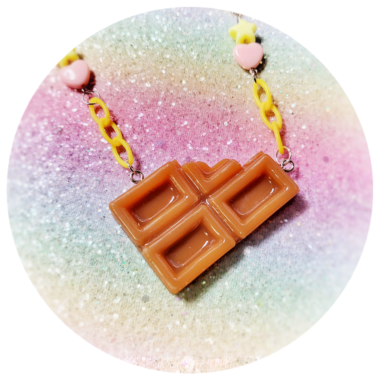 Chocolate Piece Necklace