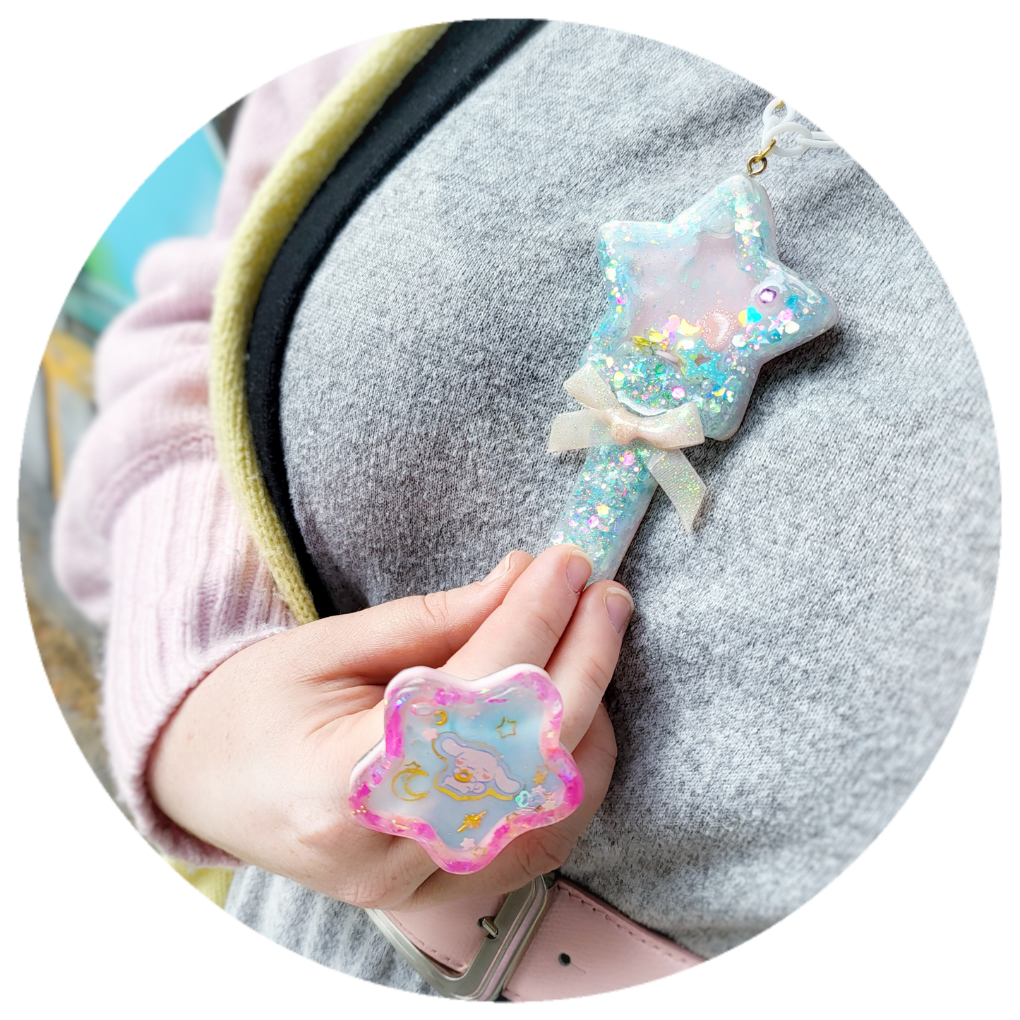 Magic Wand Shaker Necklace