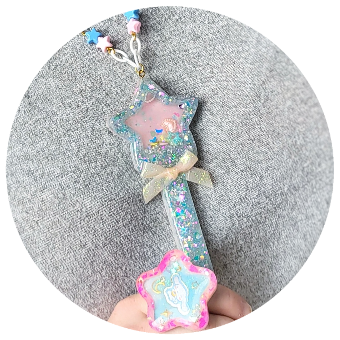 Magic Wand Shaker Necklace