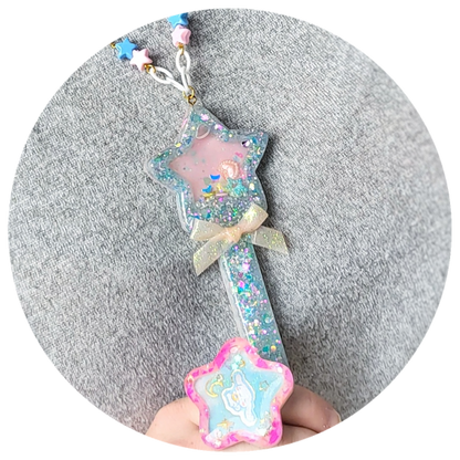 Magic Wand Shaker Necklace