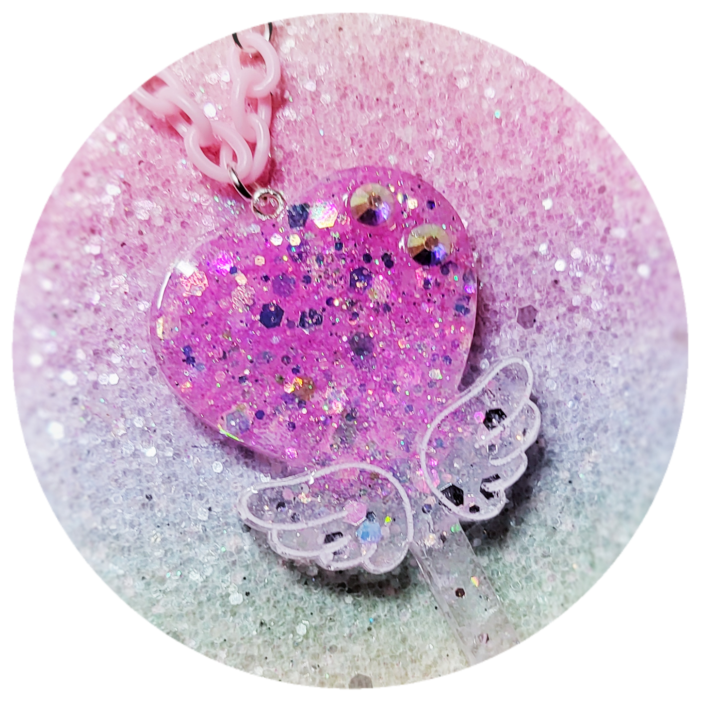 Heart Lollipop Necklace