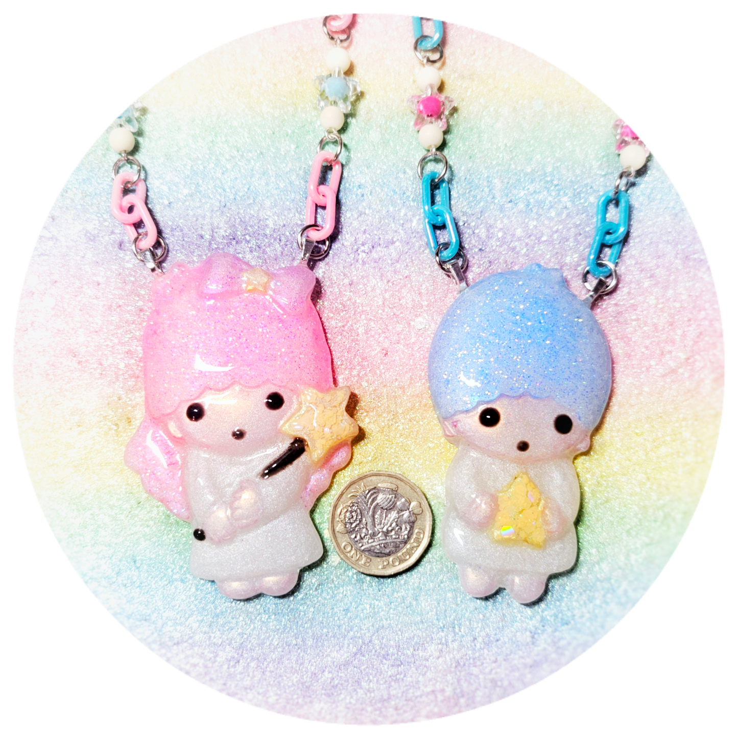 Little Twin Stars Necklace