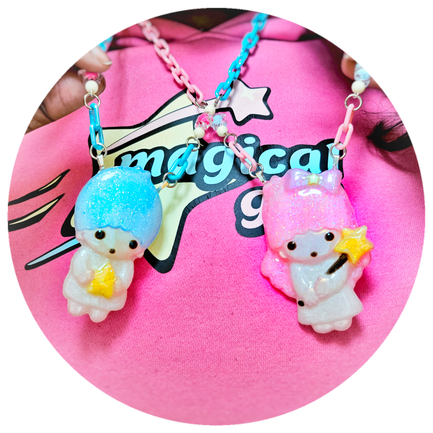 Little Twin Stars Necklace